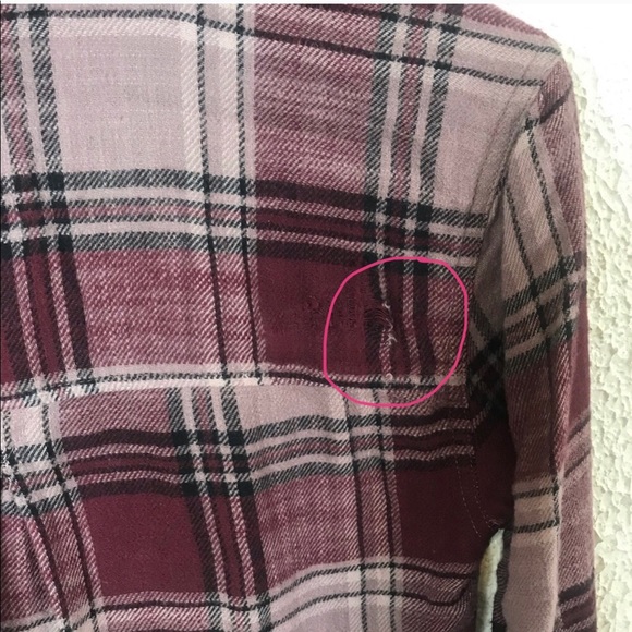 AE | PLAID TOP - Picture 6 of 7